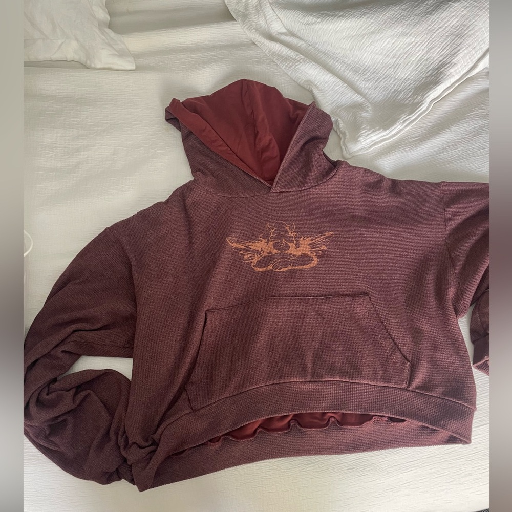 Boys Lie Hoodie, waffle material